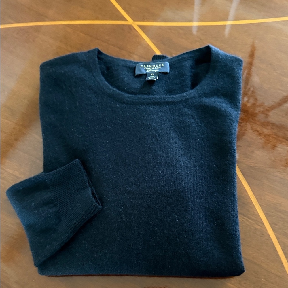 Macy’s crewneck cashmere sweater